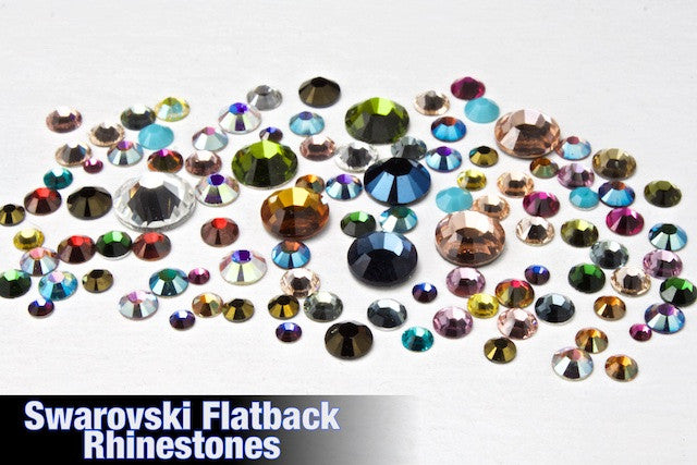 Amazing 2400pc Swarovski Flatback Crystal Kit 20SS-24 colors - Las Vegas  Rhinestones