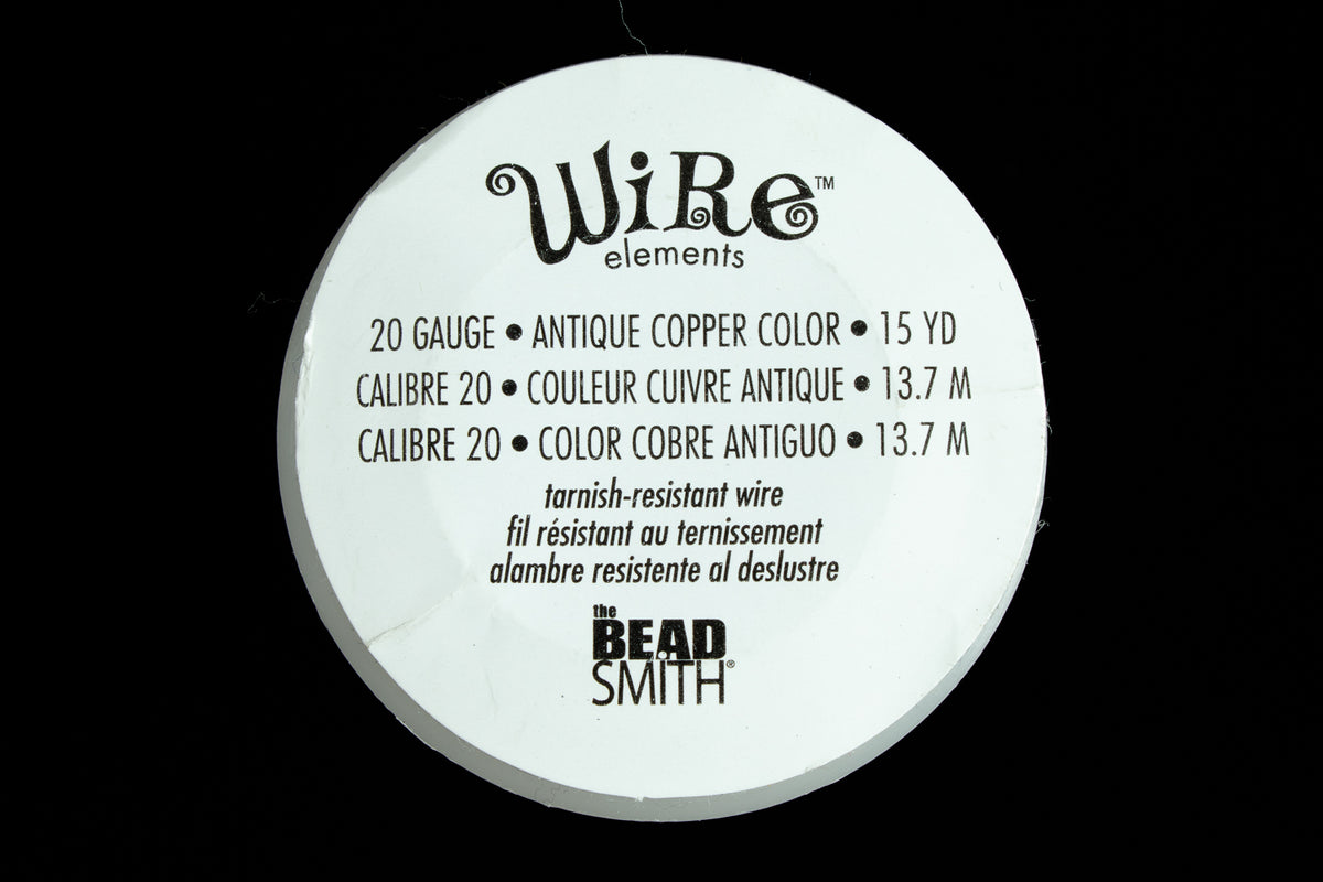 Wire Elements 20 Gauge Tarnish-Resistant Craft Wire 6 Colors by Beadsmith