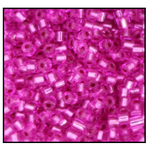 11/0 Silver Lined Fuchsia 2 Cut Czech Seed Bead (1/2 Kilo) Preciosa #18225