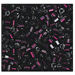11/0 Silver Lined Dark Amethyst 2 Cut Czech Seed Bead (1/2 Kilo) Preciosa #27080