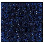 10/0 Transparent Deep Cobalt Czech Seed Bead (1/2 Kilo) Preciosa #30110