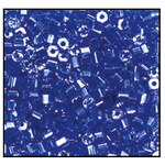 11/0 Luster Transparent Sapphire 2 Cut Czech Seed Bead (1/2 Kilo) Preciosa #36050