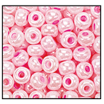 11/0 Ceylon Light Pink Czech Seed Bead (1/2 Kilo) Preciosa #37175