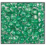 6/0 Peridot Lined Crystal Czech Seed Bead (1/2 Kilo) Preciosa #38656