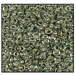 11/0 Olive Lined Crystal Czech Seed Bead (1/2 Kilo) Preciosa #38659