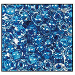 6/0 Sapphire Lined Crystal Czech Seed Bead (1/2 Kilo) Preciosa #38665