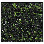 6/0 Black Lined Lime Czech Seed Bead (1/2 Kilo) Preciosa #50224