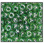 6/0 Tr. Light Green Luster Czech Seed Bead (1/2 Kilo) Preciosa #56100