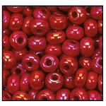 11/0 Opaque Dark Red Iris Czech Seed Bead (1/2 Kilo) Preciosa #94210