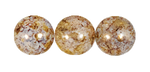 6mm Decora Cinnamon Toast Druk Bead (600 Pcs) #GAD197
