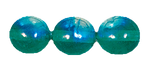 4mm Transparent Emerald AB Druk Bead (1200 Pcs) #GAB184
