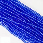 9/0 Transparent Sapphire Czech Seed Bead (1/2 Kilo) Preciosa #30050