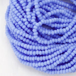 9/0 Opaque Cornflower Blue Czech Seed Bead (1/2 Kilo) Preciosa #33020