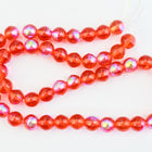 4mm Transparent Hyacinth AB Druk Bead (1200 Pcs) #GAB185