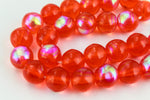 4mm Transparent Hyacinth AB Druk Bead (1200 Pcs) #GAB185