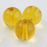 3mm Transparent Topaz Druk Bead (1200 Pcs) #GAA035