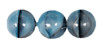 4mm Grey/Aqua Ombre Druk Bead (1200 Pcs) #GAB212