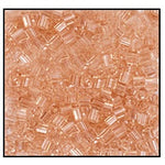 9/0 Transparent Light Rose 2 Cut Czech Seed Bead (1/2 Kilo) Preciosa #07012