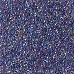 11/0 Amethyst Lined Crystal AB Miyuki Seed Bead (20 Gm, 250 Gm) #JJJ048
