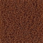 15/0 Matte Transparent Dark Topaz Miyuki Seed Bead (250 Gm) #134F