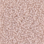 15/0 Blush Lined Crystal Miyuki Seed Bead (250 Gm) #215