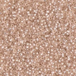 15/0 Matte Silver Lined Light Blush Miyuki Seed Bead (250 Gm) #23F