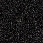 15/0 Matte Black Miyuki Cut Seed Bead (250 Gm) #401F