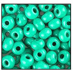 6/0 Terra Intensive Sea Foam Green Czech Seed Bead (1/4 Kilo) Preciosa #16A58