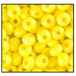 6/0 Terra Intensive Yellow Czech Seed Bead (1/4 Kilo) Preciosa #16A86