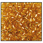 9/0 Silver Lined Gold 2 Cut Czech Seed Bead (1/2 Kilo) Preciosa #17050