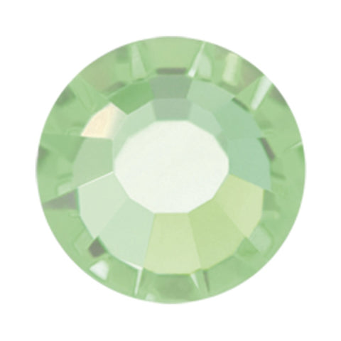 Preciosa 2155 VIVA 12 Chrysolite Hot Fix Flat Back Rhinestones (Various Sizes)