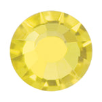 Preciosa 2155 VIVA 12 Citrine Hot Fix Flat Back Rhinestones (Various Sizes)