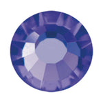 Preciosa 2155 VIVA 12 Deep Tanzanite Hot Fix Flat Back Rhinestones (Various Sizes)