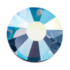 Preciosa 2155 VIVA 12 Denim Blue AB Hot Fix Flat Back Rhinestones (Various Sizes)