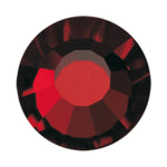Preciosa 2155 VIVA 12 Garnet Hot Fix Flat Back Rhinestones (Various Sizes)