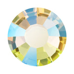 Preciosa 2155 VIVA 12 Jonquil AB Hot Fix Flat Back Rhinestones (Various Sizes)