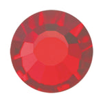 Preciosa 2155 VIVA 12 Light Siam Hot Fix Flat Back Rhinestones (Various Sizes)