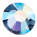 Preciosa 2151 Denim Blue AB Maxima Flat Back Rhinestones (Various Sizes)