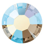 Preciosa 2151 Light Smoked Topaz AB Maxima Flat Back Rhinestones (Various Sizes)