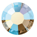 Preciosa 2151 Smoked Topaz AB Maxima Flat Back Rhinestones (Various Sizes)
