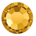 Preciosa 2151 Topaz Maxima Flat Back Rhinestones (Various Sizes)