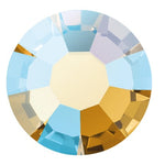 Preciosa 2151 Topaz AB Maxima Flat Back Rhinestones (Various Sizes)