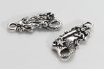 23mm TierraCast Antiqued Silver Mermaid Charm #CK884