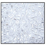 9/0 Transparent Crystal AB 2 Cut Czech Seed Bead (1/4 Kilo) Preciosa #58205