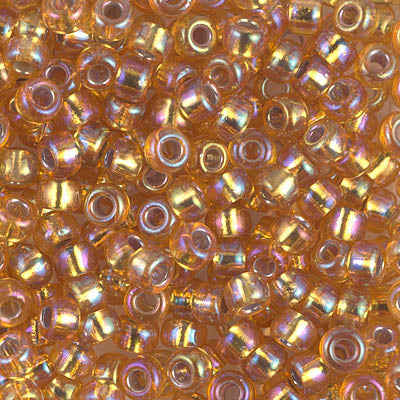 Miyuki 8 Round Seed Bead, 8-1052, Galvanized Gold