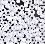 8/0 Matte Crystal AB Miyuki Seed Bead (20 Gm, 250 Gm) #JRP001