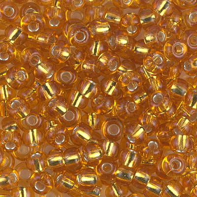 6/0 Silver Lined Topaz Miyuki Seed Bead (250 Gm) #133S