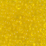 6/0 Transparent Yellow Miyuki Seed Bead (250 Gm) #136