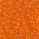 6/0 Transparent Orange Miyuki Seed Bead (250 Gm) #138