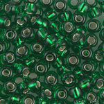 5/0 Silver Lined Green Miyuki Seed Bead (250 Gm) #146S